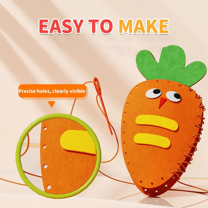 Pack of 6 DIY KIDS SEWING KIT - Turn creativity into cute creations 🧵