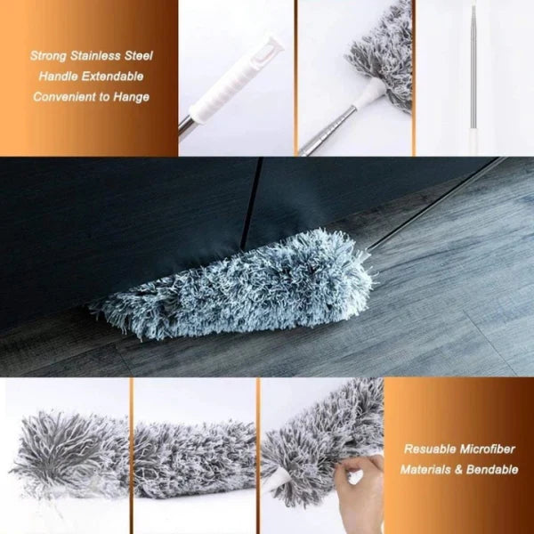 DusterPro - Bendable & Extendable Fan Ceiling Duster (HA)