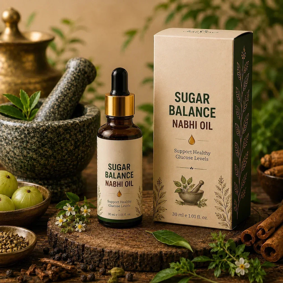 Sugar balanced Nabhi Oil (Natural)