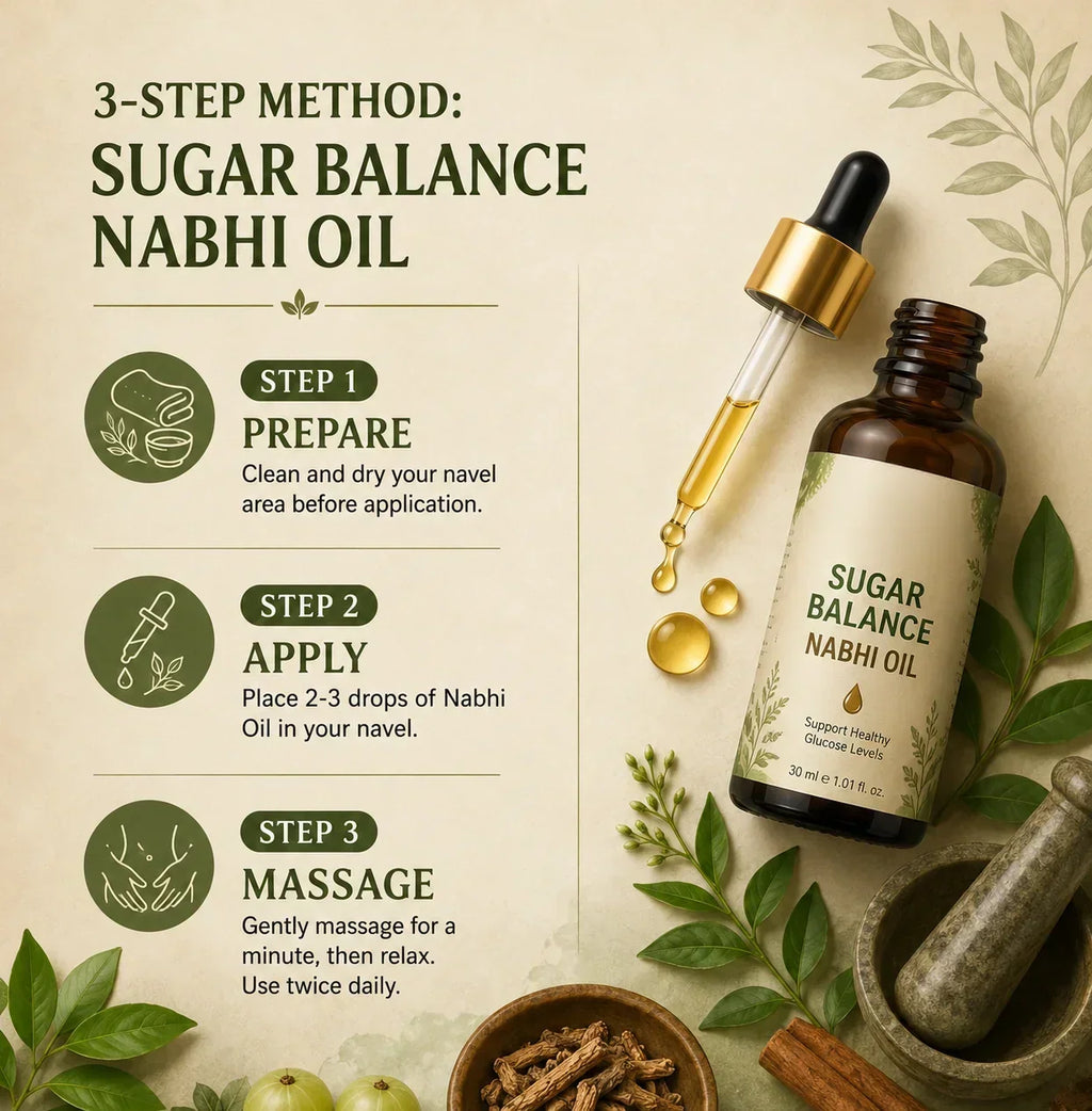 Sugar balanced Nabhi Oil (Natural)