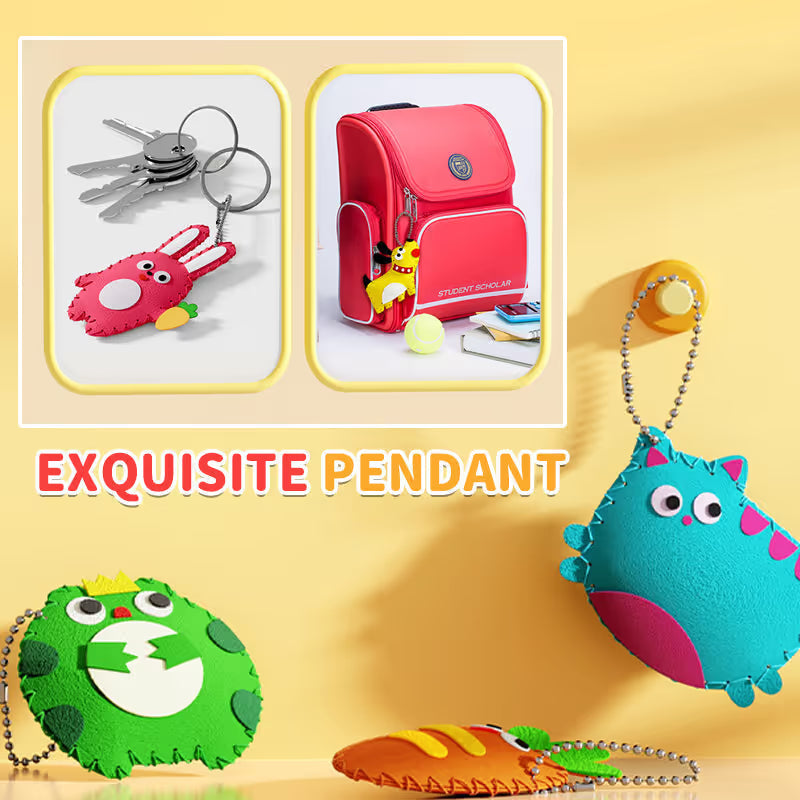 Pack of 6 DIY KIDS SEWING KIT - Turn creativity into cute creations 🧵