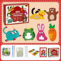 Pack of 6 DIY KIDS SEWING KIT - Turn creativity into cute creations 🧵