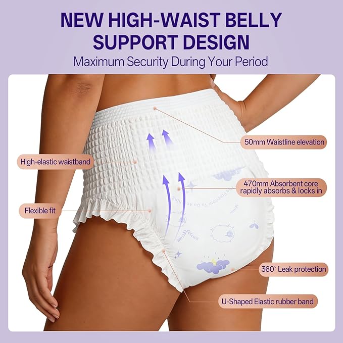 PACK OF 10 Women’s Period Panties