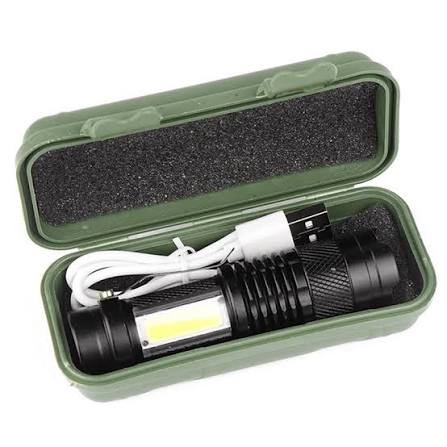 USB Rechargeable LED Flashlight