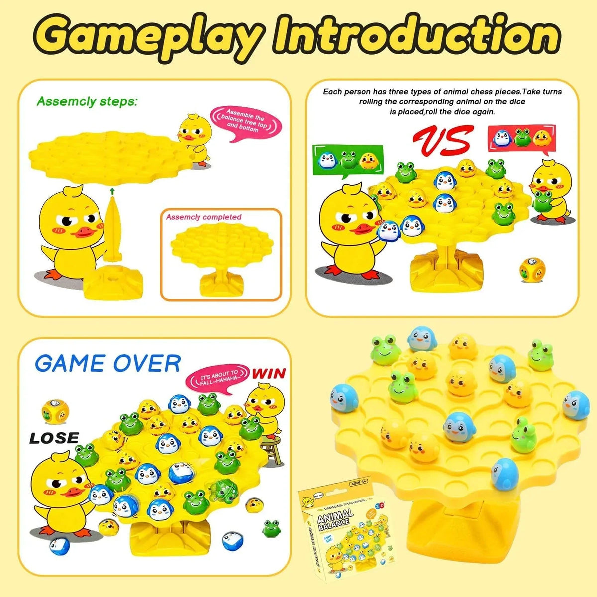 ANIMAL BALNCE BOARD GAME - BEST REPLACEMENT OF MOBILE